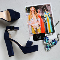 Босоніжки на високих підборах Арт.: 853-3Ок