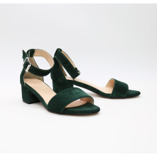 Босоніжки з замші на підборах Арт.: 615-3/415-32Ок