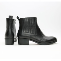 Черевики із чорної шкіри Арт. 306-4