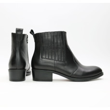 Черевики із чорної шкіри Арт. 306-4