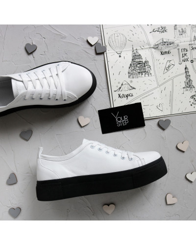 Кеди білого кольору Арт.15-4/192