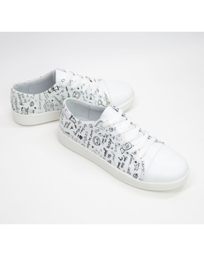 Кеди із натуральної шкіри Арт. Em-1