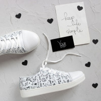 Кеди із натуральної шкіри Арт. Em-1