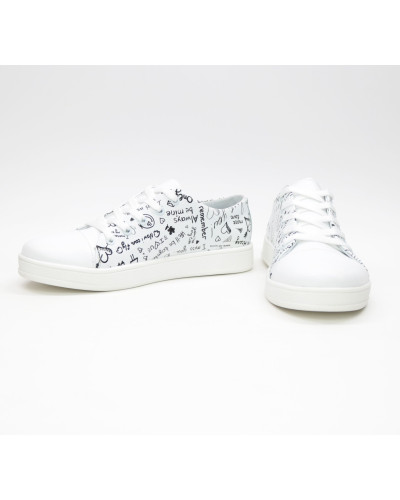 Кеди із натуральної шкіри Арт. Em-1