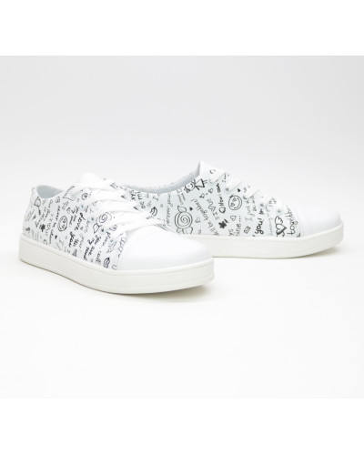 Кеди із натуральної шкіри Арт. Em-1