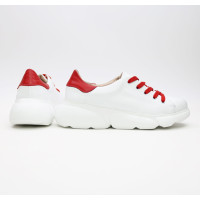 Кеди із білої шкіри Арт. 15-3(Ar)