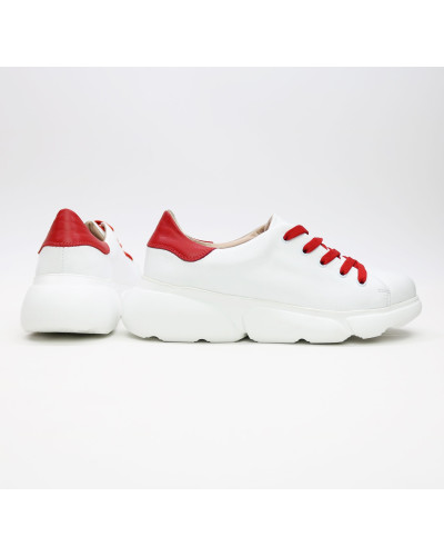 Кеди із білої шкіри Арт. 15-3(Ar)