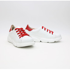 Кеди із білої шкіри Арт. 15-3(Ar)