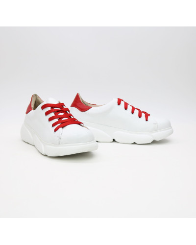 Кеди із білої шкіри Арт. 15-3(Ar)