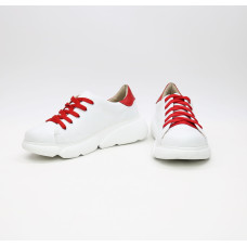 Кеди із білої шкіри Арт. 15-3(Ar)