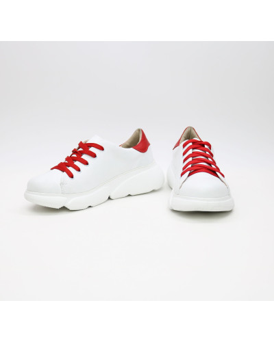 Кеди із білої шкіри Арт. 15-3(Ar)