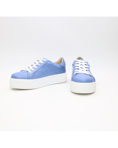 Кеди із блакитної шкіри Арт. 15-5/192