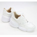 Білі лакові кросівки Арт. 218-1/21061