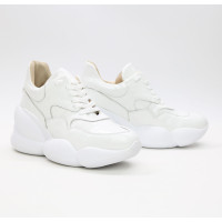 Білі лакові кросівки Арт. 218-1/21061