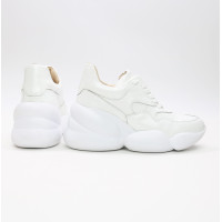 Білі лакові кросівки Арт. 218-1/21061