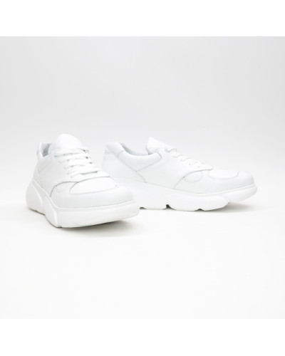 Кроссовки из белой кожи Арт. 15-2(Ar)