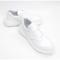 Кроссовки из белой кожи Арт. 15-2(Ar)