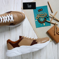 Кросівки з карамельної шкіри Арт. Т-3/21913