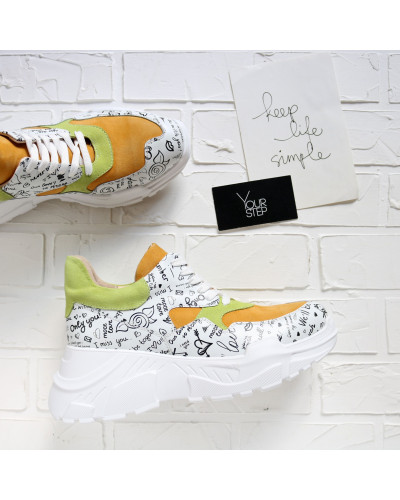 Кросівки з яскравими вставками Арт. 218-1/21950