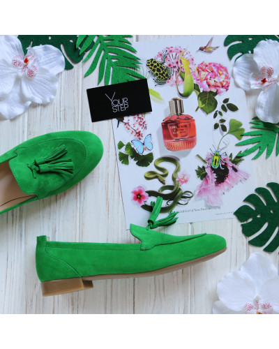 Лофери зеленого кольору Арт. 156-1Hill