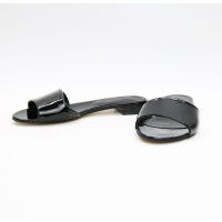 Чорні лакові шльопанці Арт. 10-26/33