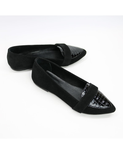 Балетки чорного кольору Арт.: 17-7П