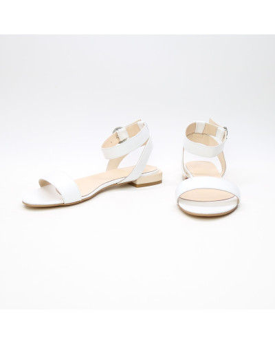 Босоножки из белой кожи Арт.: 06-2/33