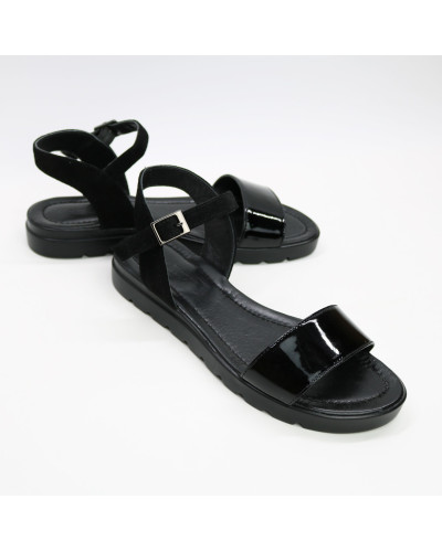 Босоніжки чорного кольору Арт. 10-5