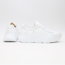 Білі кросівки з натуральної шкіри Арт. Т-3/21913