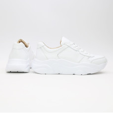 Білі кросівки з натуральної шкіри Арт. Т-3/21913