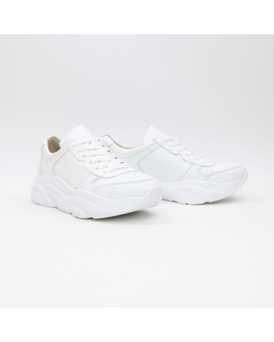 Білі кросівки з натуральної шкіри Арт. Т-3/21913