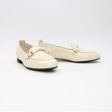 Бежеві лакові лофери Арт. 156-1Hill-2578