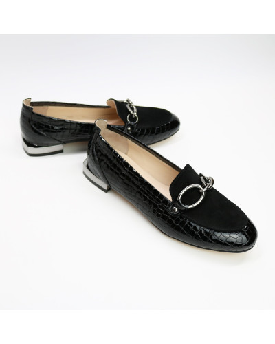 Лофери чорного кольору Арт. 156-1/33-018016