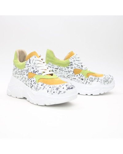 Кросівки з яскравими вставками Арт. 218-1/21950