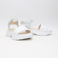 Сандалі білого кольору на липучках Арт. 10-24/193