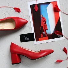 Туфлі-човники з натуральної шкіри Арт. 657-1/47Ok