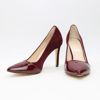 Туфлі-човники кольору бордо Арт. 35-9Os/60Ок