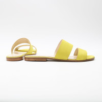 Шльопанці жовтого кольору Арт. 10-7