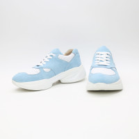 Кросівки з блакитної замші Арт. 15-2/176