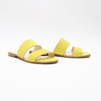 Шльопанці жовтого кольору Арт. 10-7