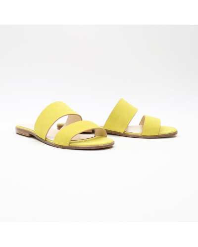 Шльопанці жовтого кольору Арт. 10-7