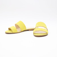 Шльопанці жовтого кольору Арт. 10-7