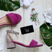 Босоніжки на підборах Арт.: 615-3/415-32Ок