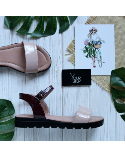 Лакові босоніжки Арт. 10-5