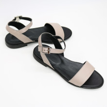 Босоніжки з бежевої шкіри Арт. 10-5/D100 ДОП