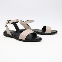 Босоніжки з бежевої шкіри Арт. 10-5/D100 ДОП