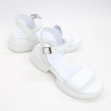 Босоніжки з білої шкіри Арт. 10-5/194