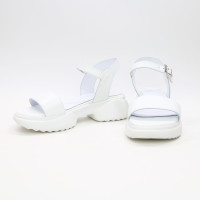 Босоніжки з білої шкіри Арт. 10-5/194