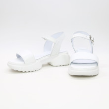 Босоніжки з білої шкіри Арт. 10-5/194