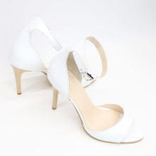 Босоніжки з білої шкіри Арт. 95-11/35